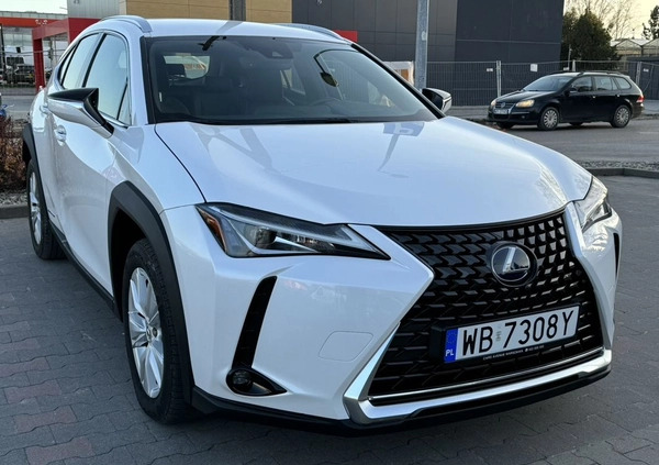 Lexus UX cena 110085 przebieg: 48500, rok produkcji 2020 z Warszawa małe 154